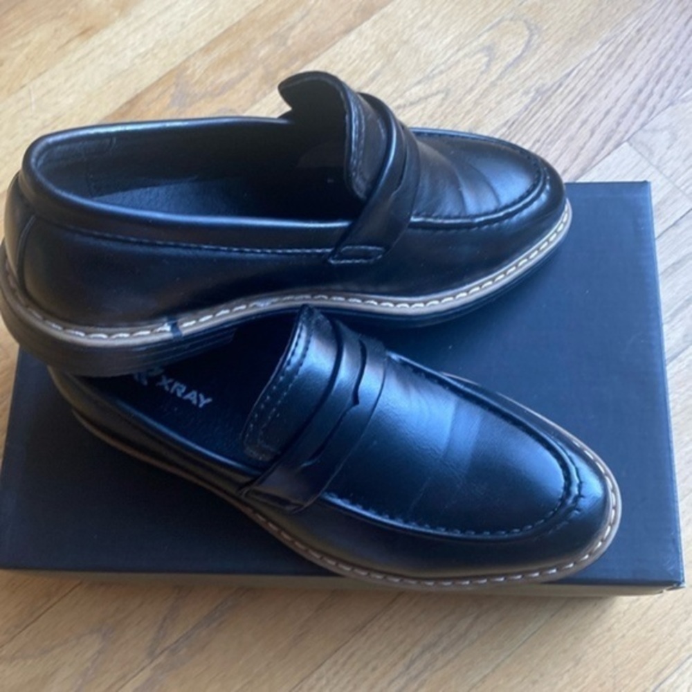 XRAY black boys shoes size 3.5
